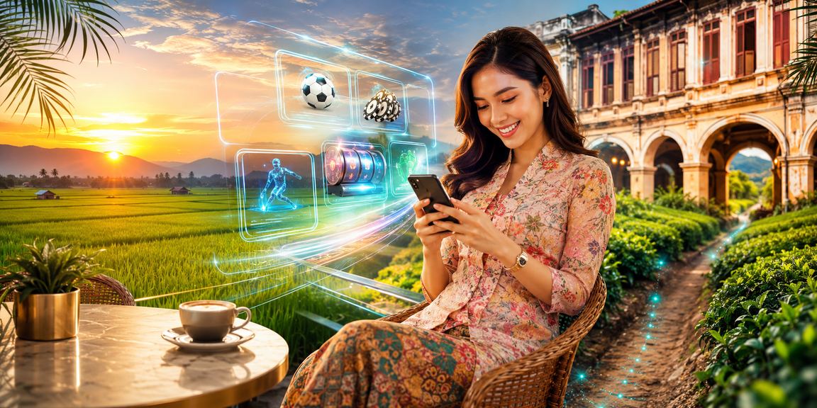 Pengguna Kedah bermain kasino mudah alih melalui platform 50450 di telefon