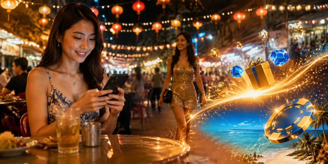 Pengguna Malaysia bermain kasino mudah alih di Kuala Lumpur melalui platform 50450